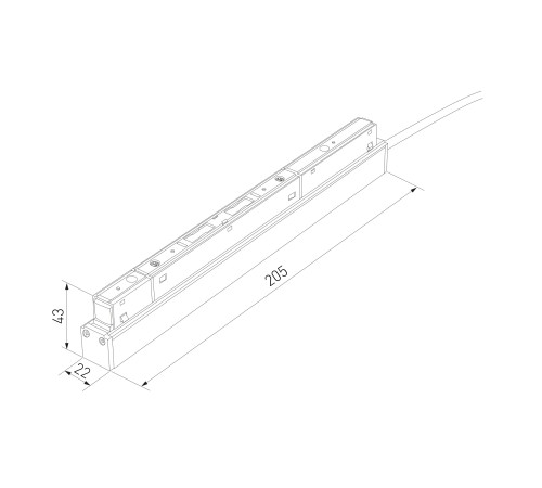 Slim Magnetic Блок питания 100W черный 95043/00 95043/00
