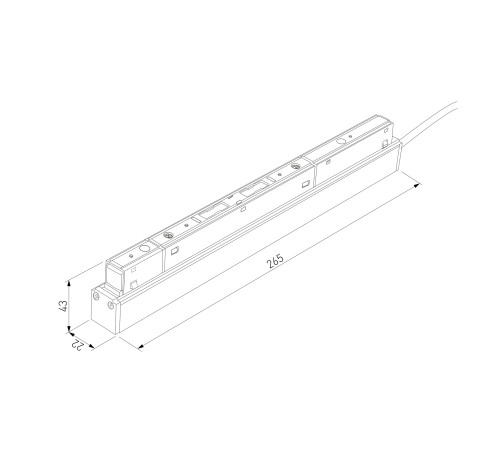 Slim Magnetic Блок питания 200W черный 95042/00 95042/00