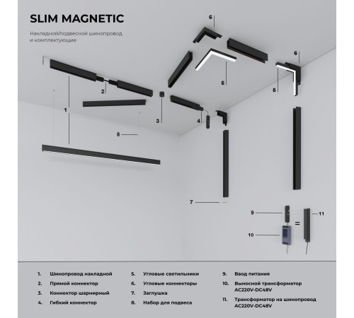 Slim Magnetic Блок питания 200W черный 95042/00 95042/00