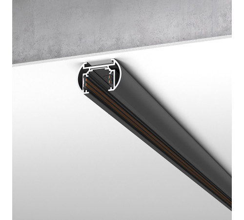 Slim Magnetic Шинопровод накладной черный (2 м) 85133/00 85133/00