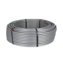 Труба из сшитого полиэтилена Varmega Flex PE-Xa/EVOH 20x2.8 мм серебро бухта 200 м VM50102