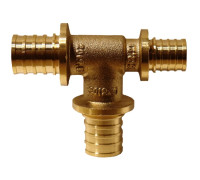 Тройник переходный РОСТерм аксиальный латунь 20х20х16 мм 1010202016