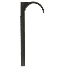 Крюк одинарный с дюбелем Varmega для труб VM15101
