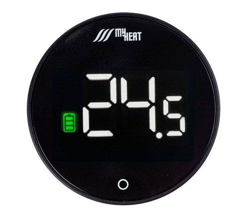 Термостат комнатный MyHeat черный 1606231