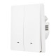Комплект из двух умных двухклавишных выключателей HOMMYN Zigbee 2SWZBNN02W