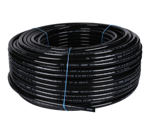 Труба из сшитого полиэтилена REHAU RAUTITAN black 20x2.8 мм бухта 180 м 1249620