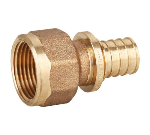 Переходник аксиальный Gappo с внутренней резьбой бронзовый 20-Rp 3/4 НС-1441425