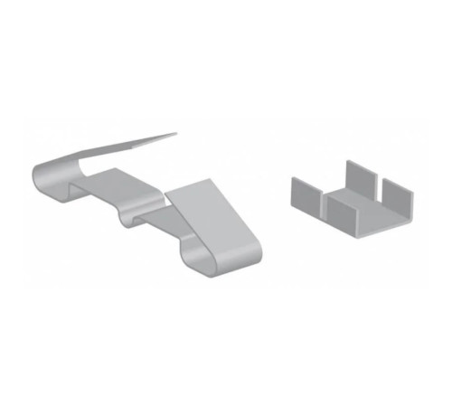 Зажим крепежный Теплолюкс ТСР/Т.2-50Ц для желобов и водостоков