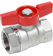 Кран шаровой Giacomini R251 стандартный проход ВР-ВР Ду 25 бабочка R251X005
