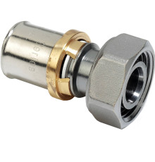 Муфта-пресс Giacomini RM179 латунная с накидной гайкой 20x3/4 RM179Y057