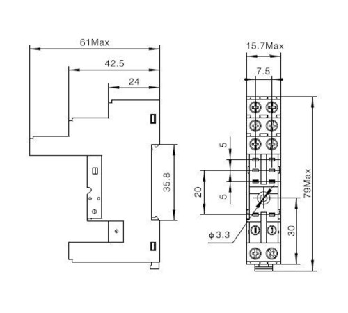 Реле промежуточное ZONT 12V DC ML00000291