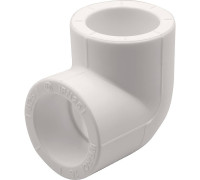 Угольник 90° PP-R THERMOLIGHT 25 мм белый НС-1620659