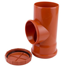 Ревизия Политэк для наружной канализации 110 мм 1306887