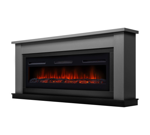 Портал для электрокамина Firelight Canto Long графит/черный НС-1644504