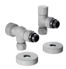 Набор термостатический осевой Royal Thermo Design Pro 15 мм M30x1,5 Белый НС-1646642