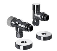 Набор термостатический осевой Royal Thermo Design Pro 15 мм M30x1,5 Хром НС-1646643