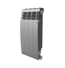 Радиатор биметаллический Royal Thermo BILINER 500 4 секции боковое подключение Серебристый НС-1682277