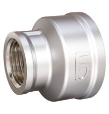 Муфта переходная LD латунная никелированная ВР-ВР 20x15 мм 1558129