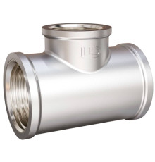 Тройник переходной LD Pride DN 25х15х25 мм ВР латунь никелированная НС-1558167