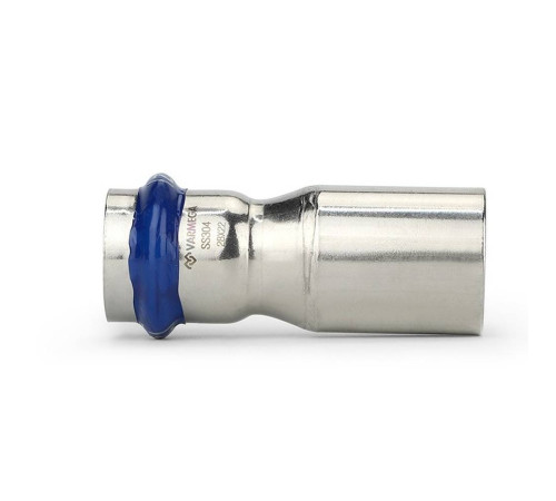Муфта-вставка Varmega Inox Press однораструбная переходная 28a x 22 мм VM704002822