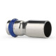 Муфта-вставка Varmega Inox Press однораструбная переходная 28a x 22 мм VM704002822