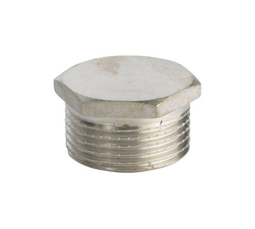 Заглушка латунная Altstream 3/4 дюйма НР резьбовая 1341525