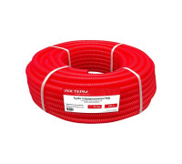 Труба гофрированная (кожух) РОСТерм ПНД 32 мм красная 100 м 1591198