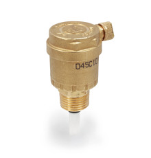 Воздухоотводчик автоматический Giacomini 1/2 с отсечным клапаном R88IY003