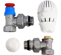 Комплект термостатический Giacomini R470F угловой 1/2 R470FX003