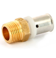 Муфта Uni-Fitt пресс 20 мм х 3/4 дюйма наружная резьба 1513220