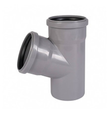 Тройник канализационный Ostendorf HT 110x110 мм 67° 115300