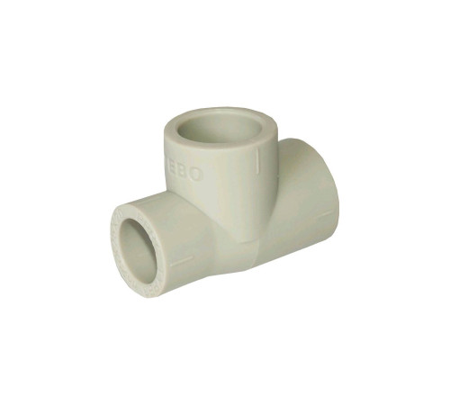 Тройник TEBO PP-R 25 мм серый 10.101.025G