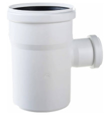 Тройник канализационный бесшумный Политэк ПП 110х50 мм 87.5° 1306913