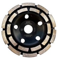 Чашка алмазная двухрядная Адель 125х22.2 мм 1606074