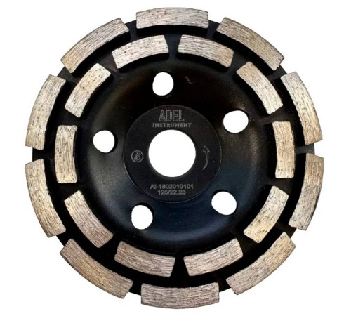 Чашка алмазная двухрядная Адель 125х22.2 мм 1606074