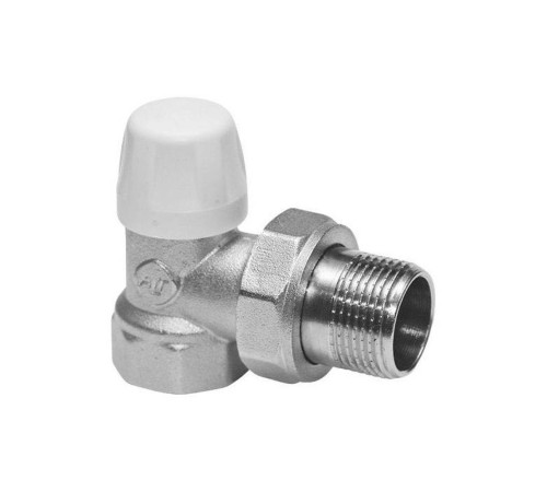 Клапан запорный радиаторный угловой Altstream 1/2 дюйма ВР-НР 101011