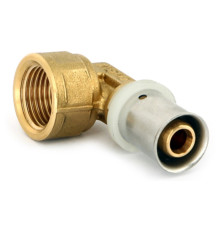 Угольник пресс Uni-Fitt 16x3/4 ВР 1513756