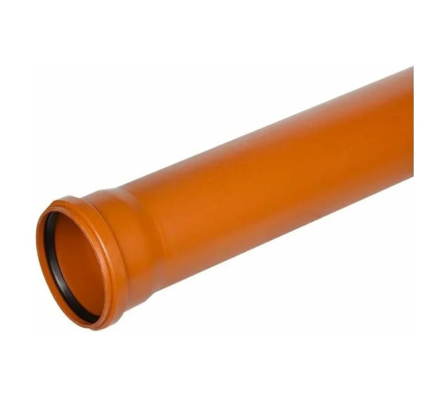 Труба канализационная наружная Политэк SN4 160х4.9х2000 мм ПП 1306991
