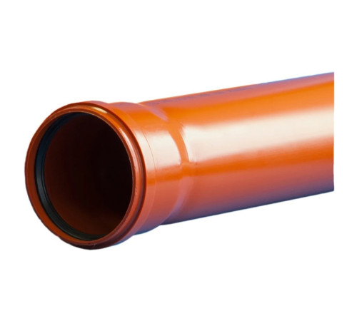 Труба канализационная наружная Политэк SN4 160х4.9х2000 мм ПП 1306991