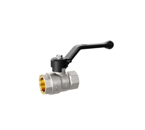 Кран шаровой латунный LD Pride 47.32.В-В.Р Ду 32 Ру 25 вн-вн рычаг M02 47.32.В-В.Р