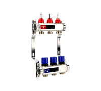Коллекторная группа Varmega с расходомерами из нержавеющей стали 1 x 3/4 EK 3 контура VM15103