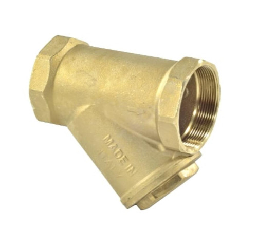 Фильтр сетчатый Giacomini R74A косой 1 1/2 ВР R74AY107