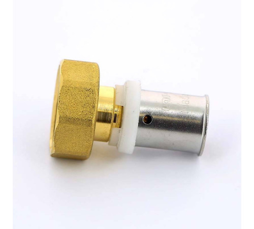 Муфта пресс с накидной гайкой Uni-Fitt 16x3/4 плоское уплотнение 714G6300