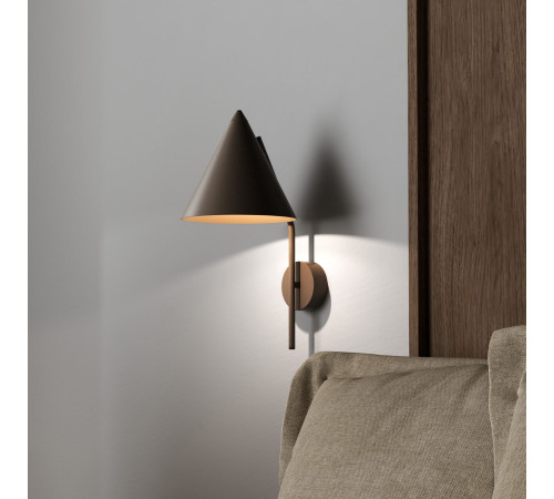Светильник настенный 11088 CONO BROWN