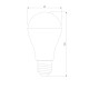 Светодиодная лампа Classic LED D 20W 4200K E27 А65 BLE2743