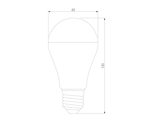 Светодиодная лампа Classic LED D 20W 6500K E27 А65 BLE2744