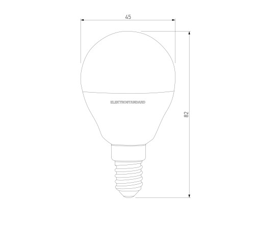 Светодиодная лампа G45 7W 6500K E14 Mini ClassicLED 7W 6500K E14 матовое стекло (BLE1407)
