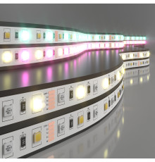 Светодиодная лента 24 В 14,4 Вт/м 60 Led/м 5050+5050 IP20, MIX RGB/теплый белый, 5 м Лента светодиодная 24V 14,4W 60Led 5050+5050 IP20 MIX RGB/теплый белый, 5м