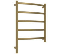 Полотенцесушитель электрический Сунержа Галант 3.1 500х600 мм левый золотой шёлк матовый 32-6000-6050