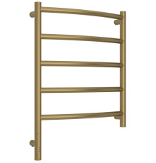 Полотенцесушитель электрический Сунержа Галант 3.1 500х600 мм левый золотой шёлк матовый 32-6000-6050